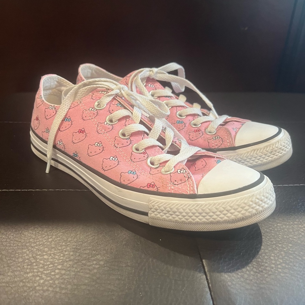 Converse Pink Hello Kitty Sneakers